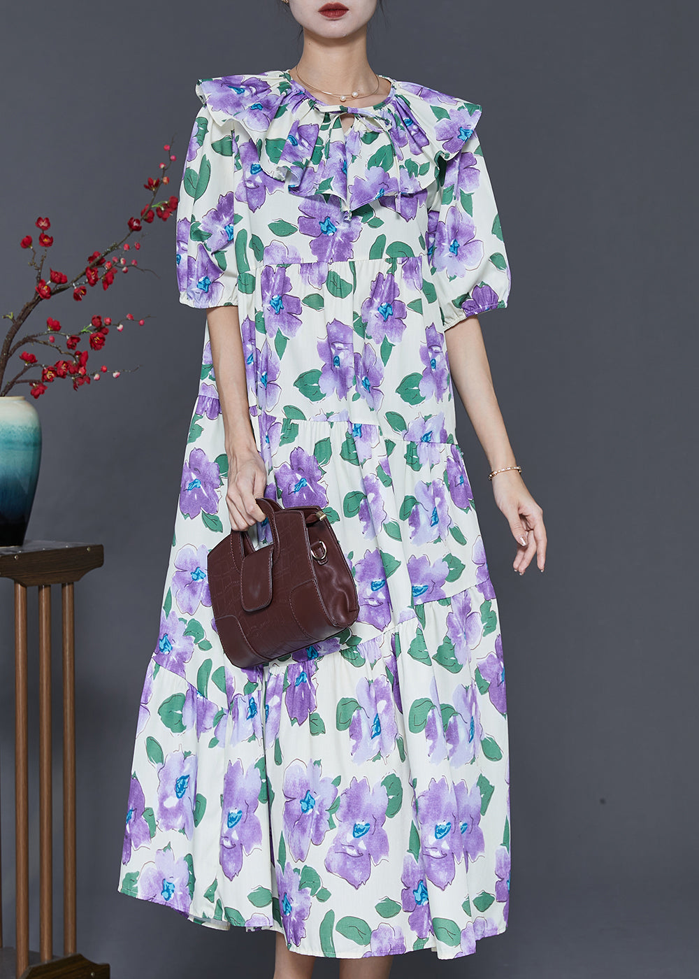 A Vintage Style Dress with Delicate Timeless Details