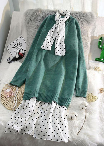 Vintage Inspired Sweater with a Contemporary Edge