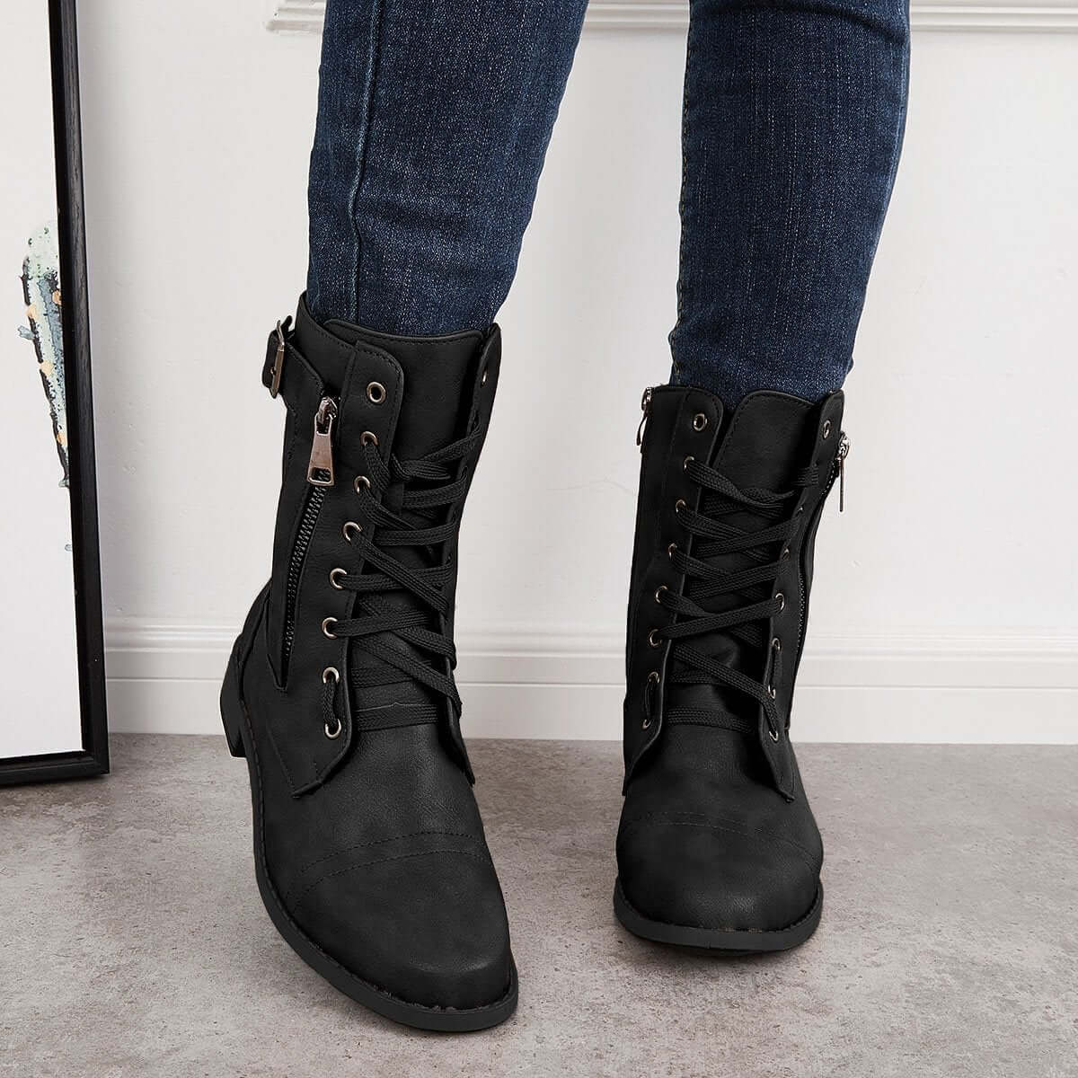 Classic Orthopedic Boots with Timeless Style