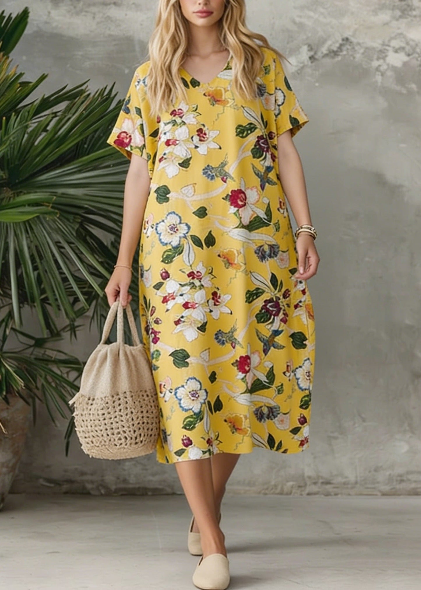 Classic Vintage Dress with a Flattering Fit