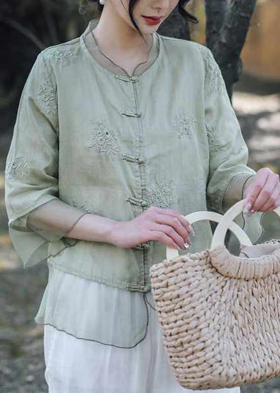 A Vintage Style Shirt with Delicate Timeless Details
