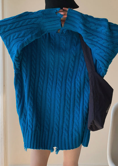 A Vintage Style Sweater with Delicate Timeless Details