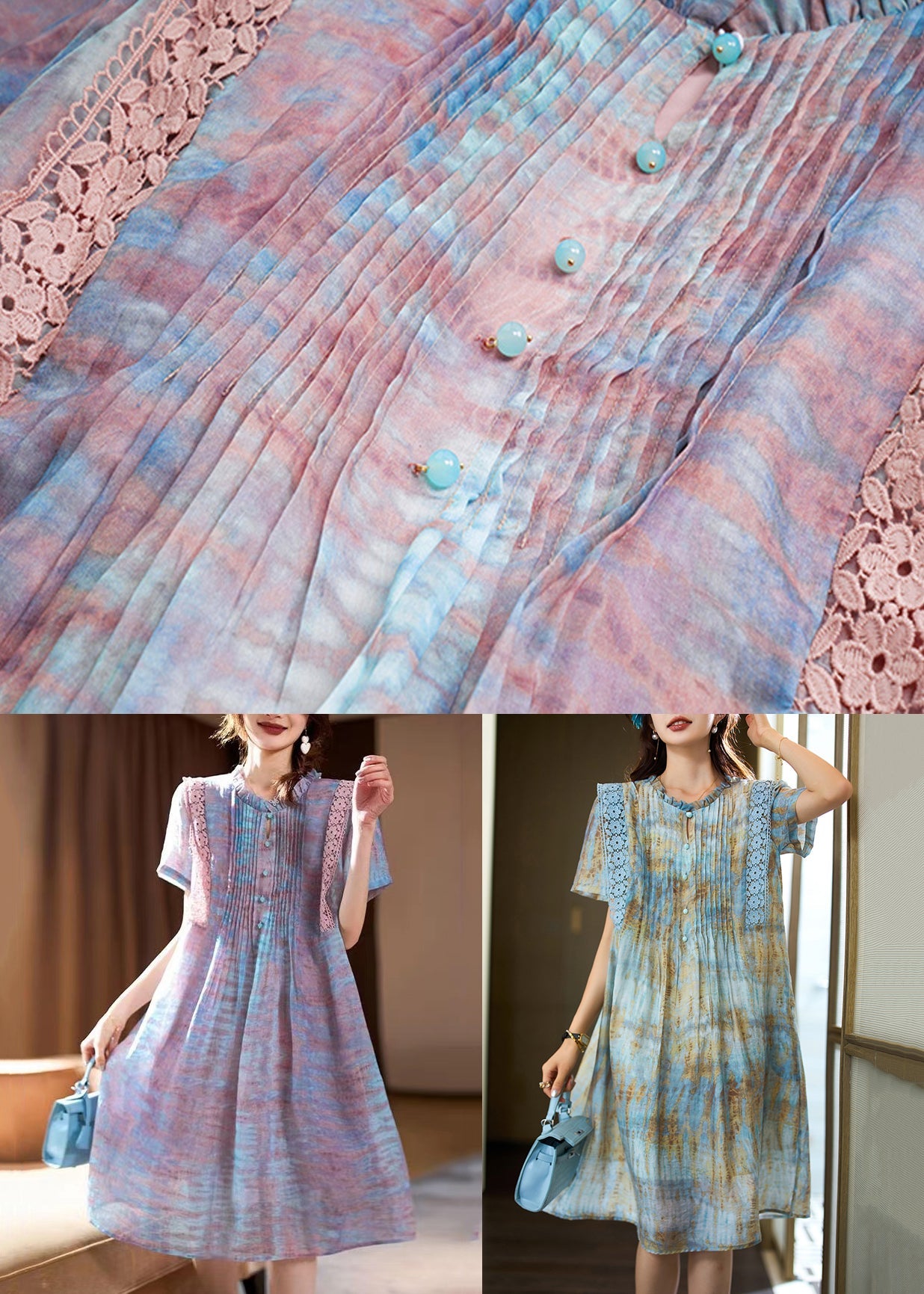 A Vintage Style Dress with Delicate Timeless Details
