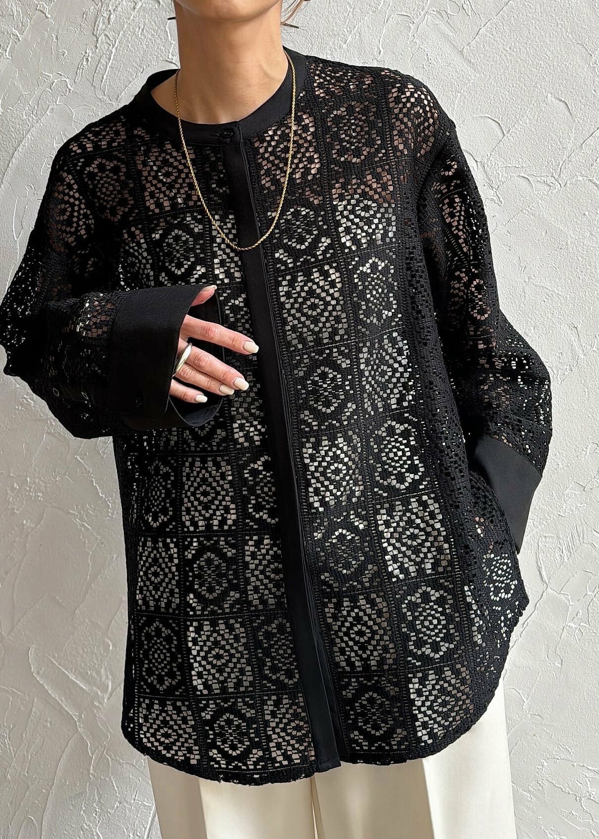 A Vintage Style Top with Delicate Timeless Details
