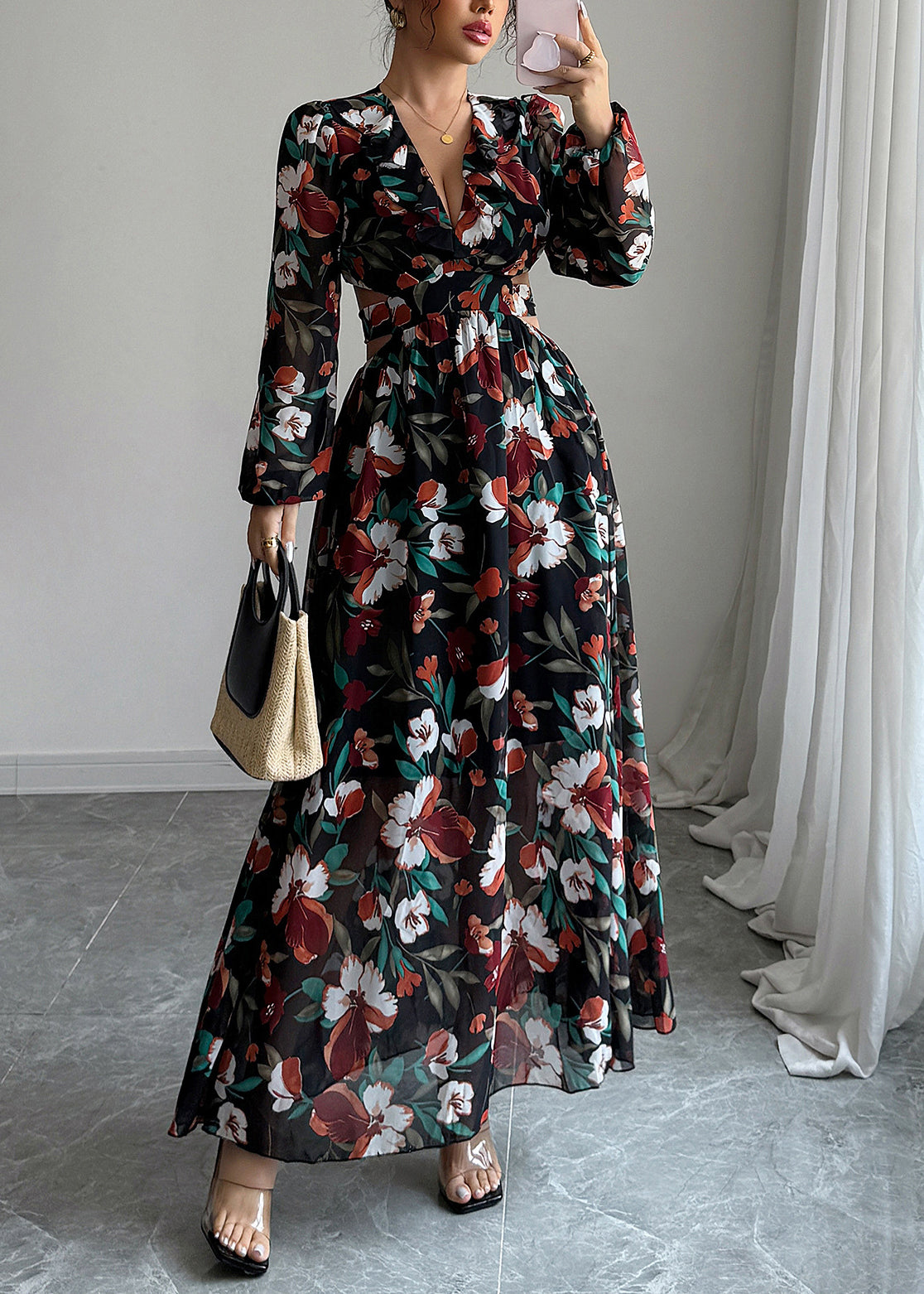 Elegantly Styled Dress for Everyday Wear