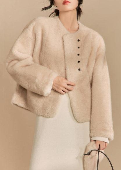 A Vintage Style Coat with Delicate Timeless Details