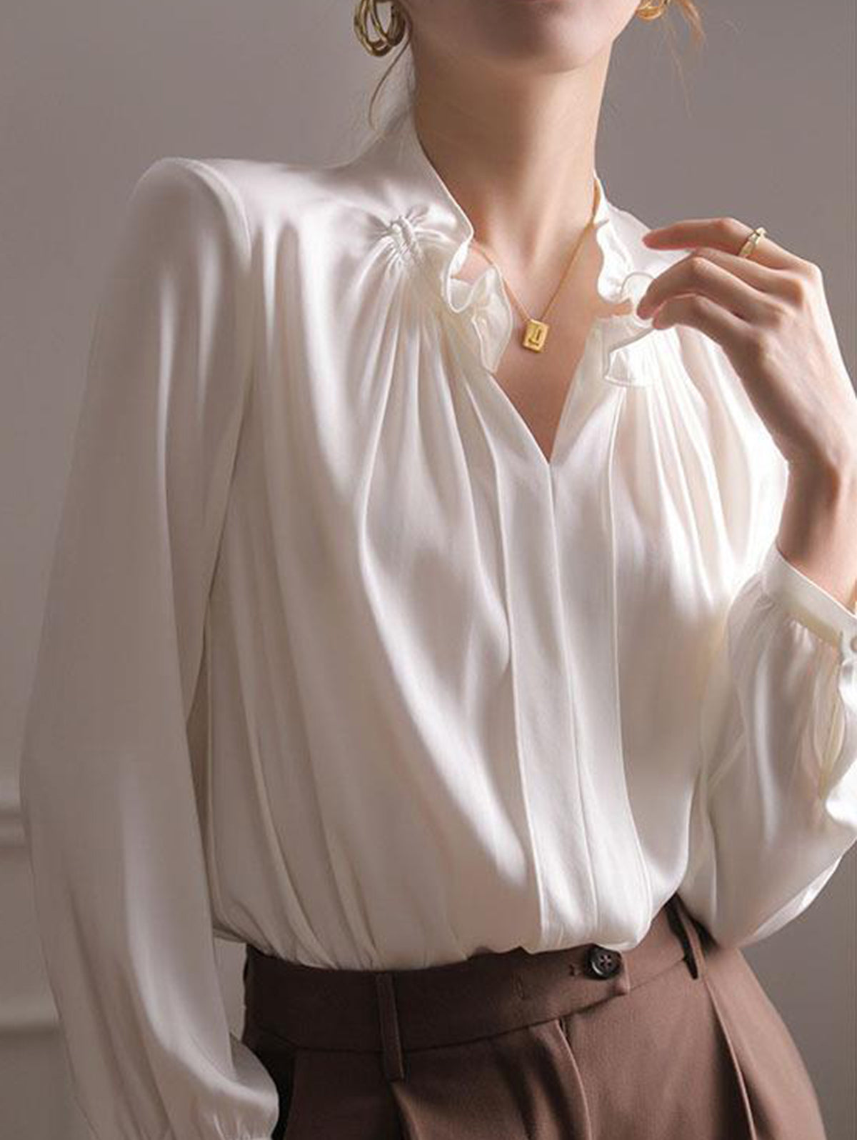 Polished Shirt with an Effortless Classic Look