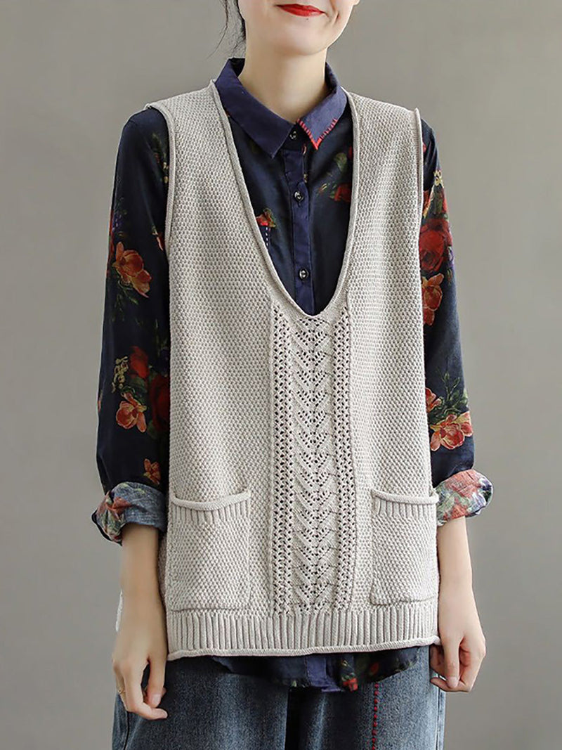 Classic Vintage Sweater with a Flattering Fit