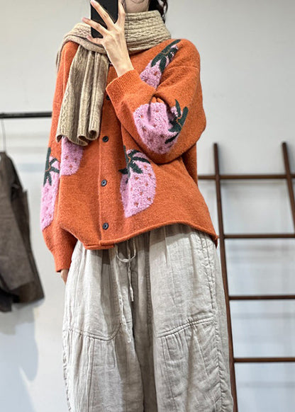 Classic Vintage Cardigan with a Flattering Fit