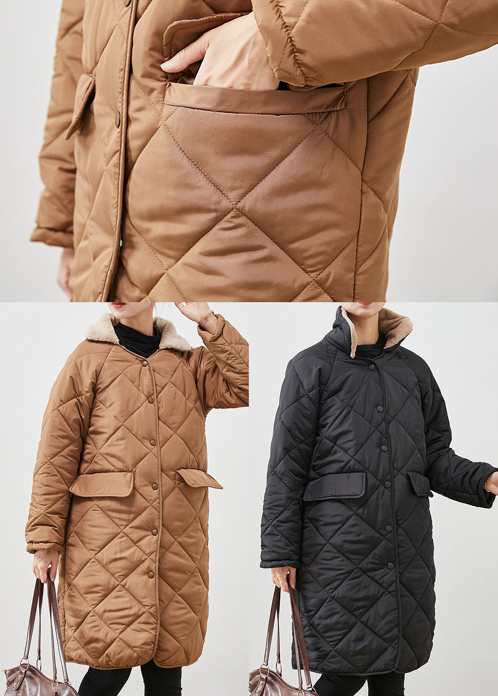 Well Tailored Coat with a Graceful Silhouette