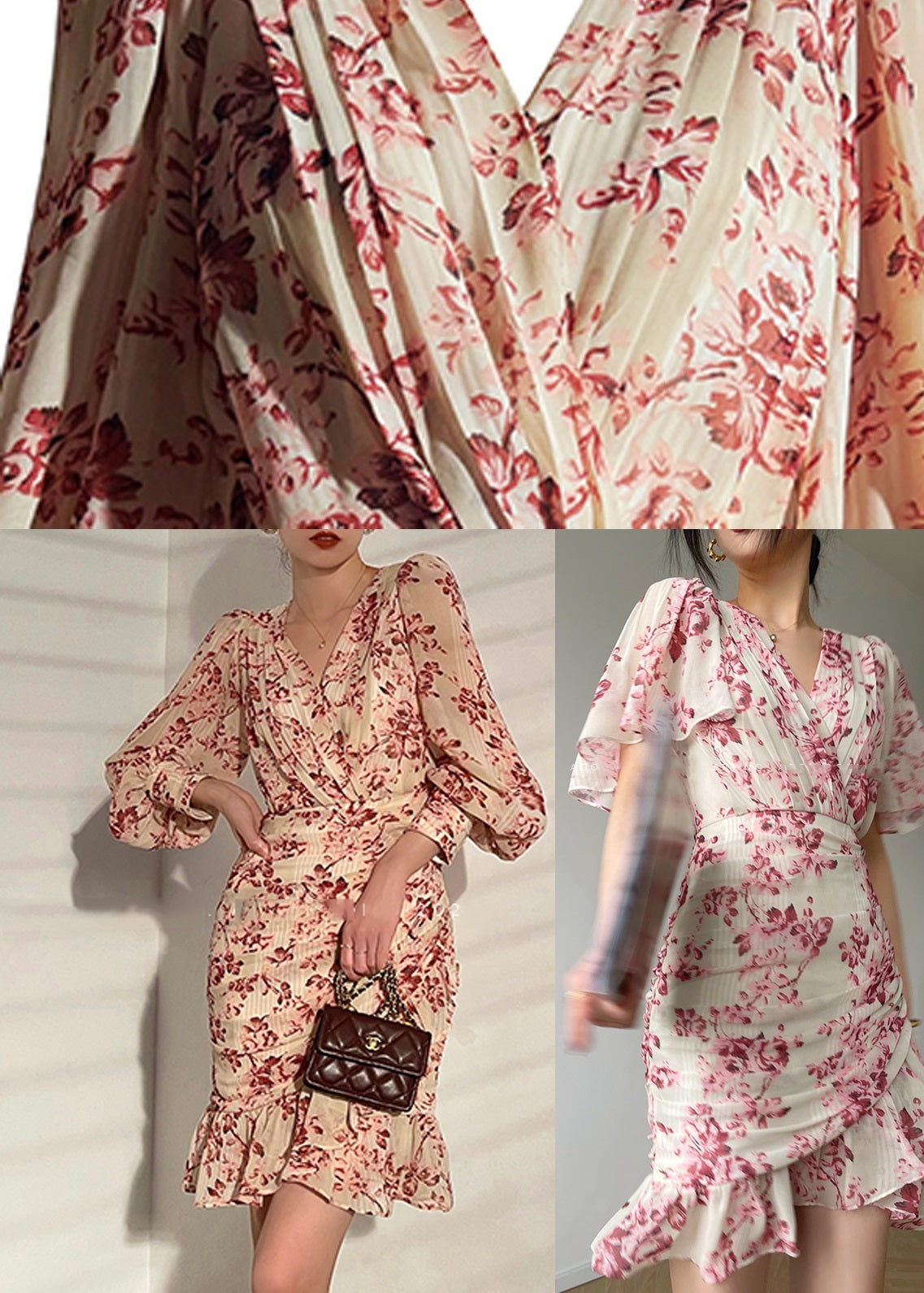 A Vintage Style Dress with Delicate Timeless Details