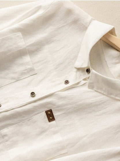 A Vintage Style Shirt with Delicate Timeless Details