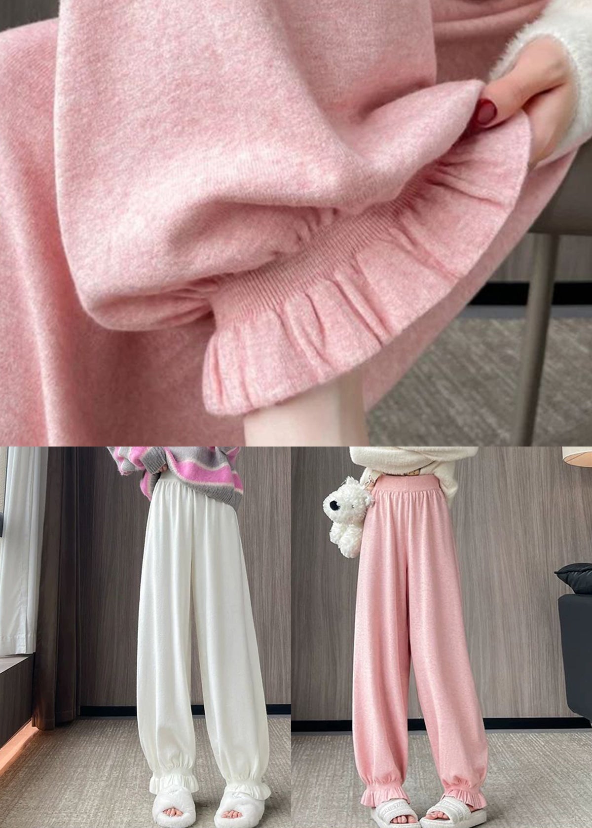 A Vintage Style Pants with Delicate Timeless Details