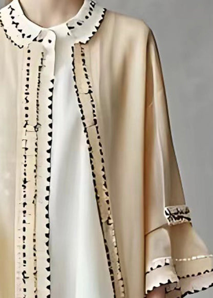 A Vintage Style Coat with Delicate Timeless Details