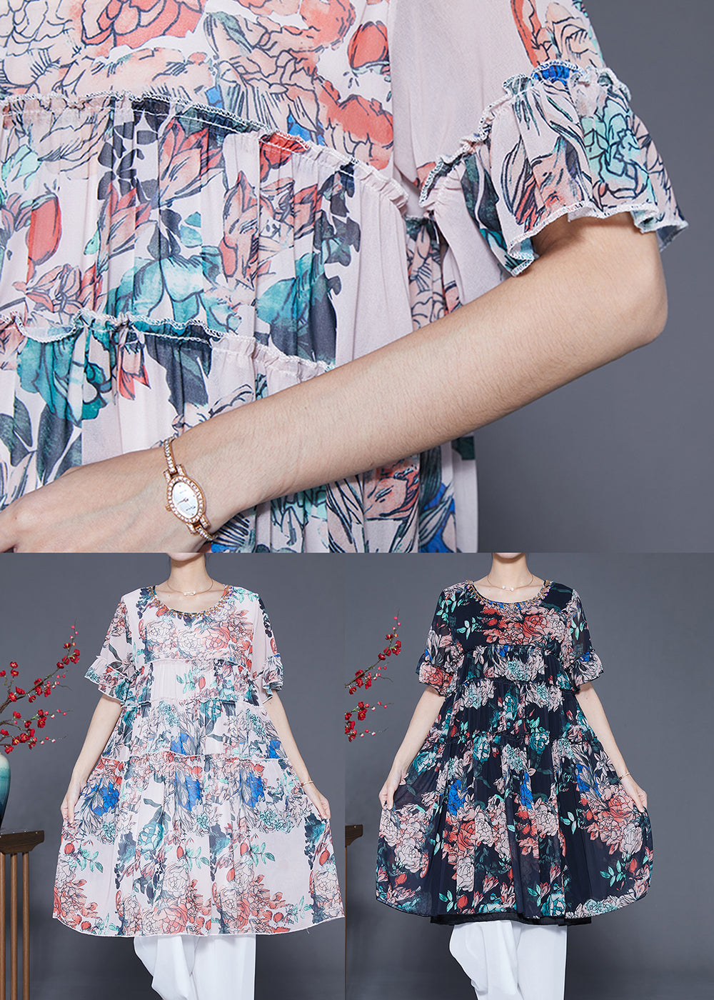 A Vintage Style Dress with Delicate Timeless Details