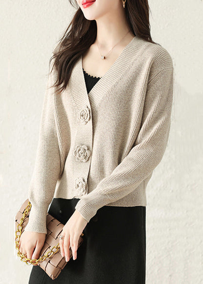 A Vintage Style Cardigan with Delicate Timeless Details