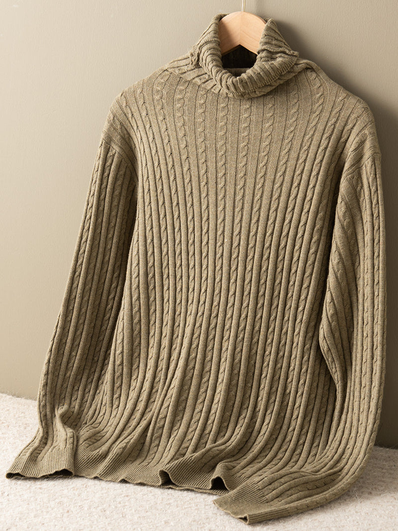 Classic Vintage Sweater with a Flattering Fit