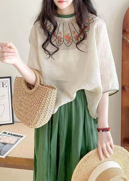 A Vintage Style Shirt with Delicate Timeless Details
