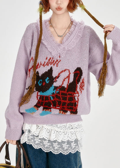 Classic Vintage Sweater with a Flattering Fit