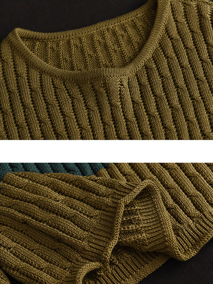 A Vintage Style Sweater with Delicate Timeless Details