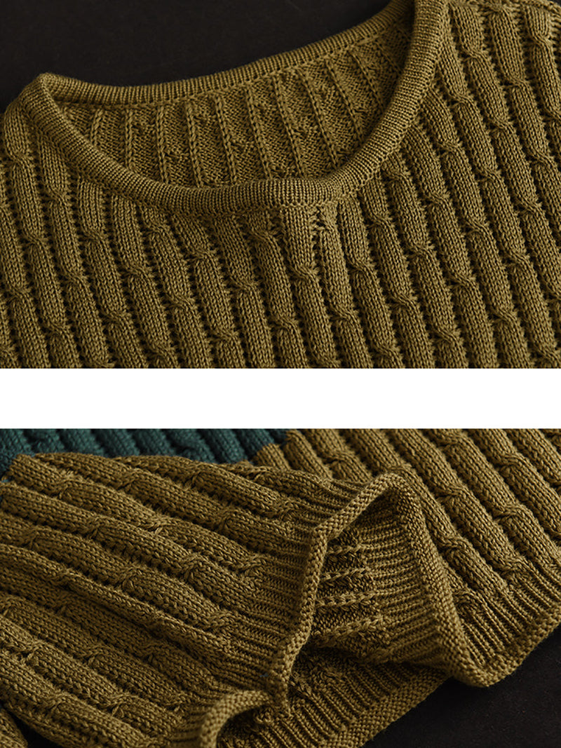 A Vintage Style Sweater with Delicate Timeless Details
