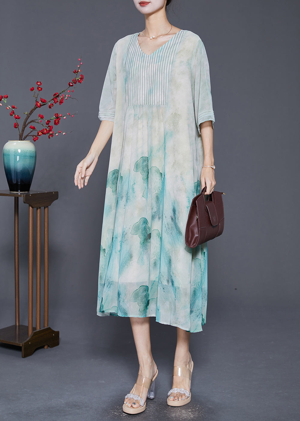 A Vintage Style Dress with Delicate Timeless Details