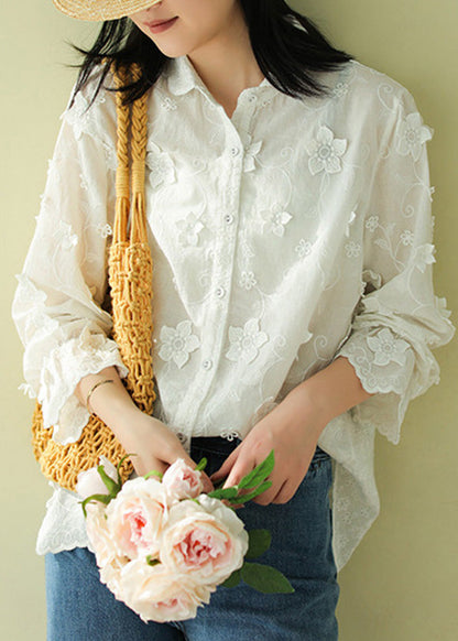 A Vintage Style Shirt with Delicate Timeless Details