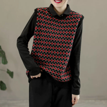 Well Tailored Sweater with a Graceful Silhouette