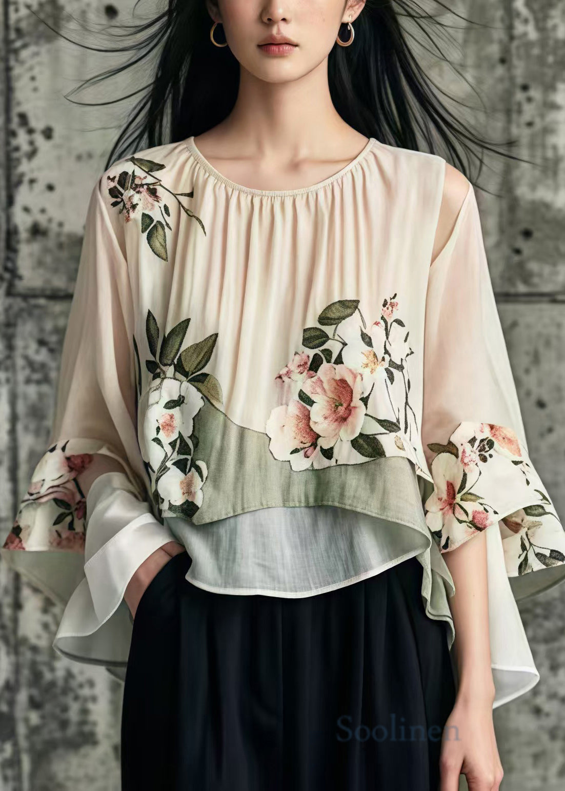 A Vintage Style Shirt with Delicate Timeless Details