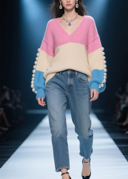 A Vintage Style Sweater with Delicate Timeless Details