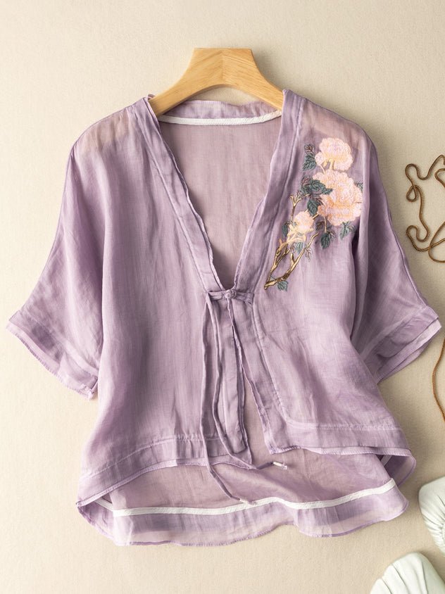A Vintage Style Cardigan with Delicate Timeless Details