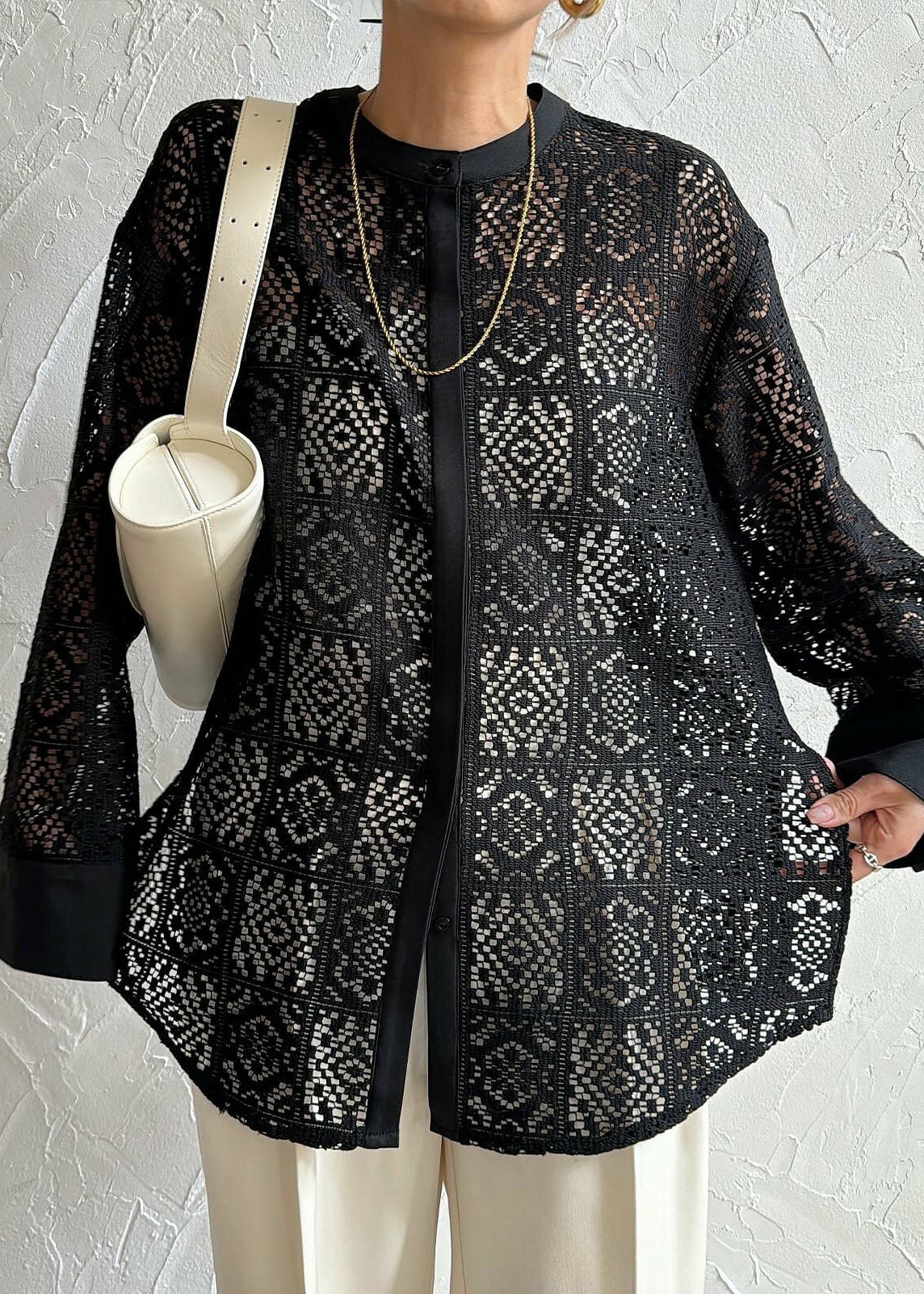 A Vintage Style Top with Delicate Timeless Details
