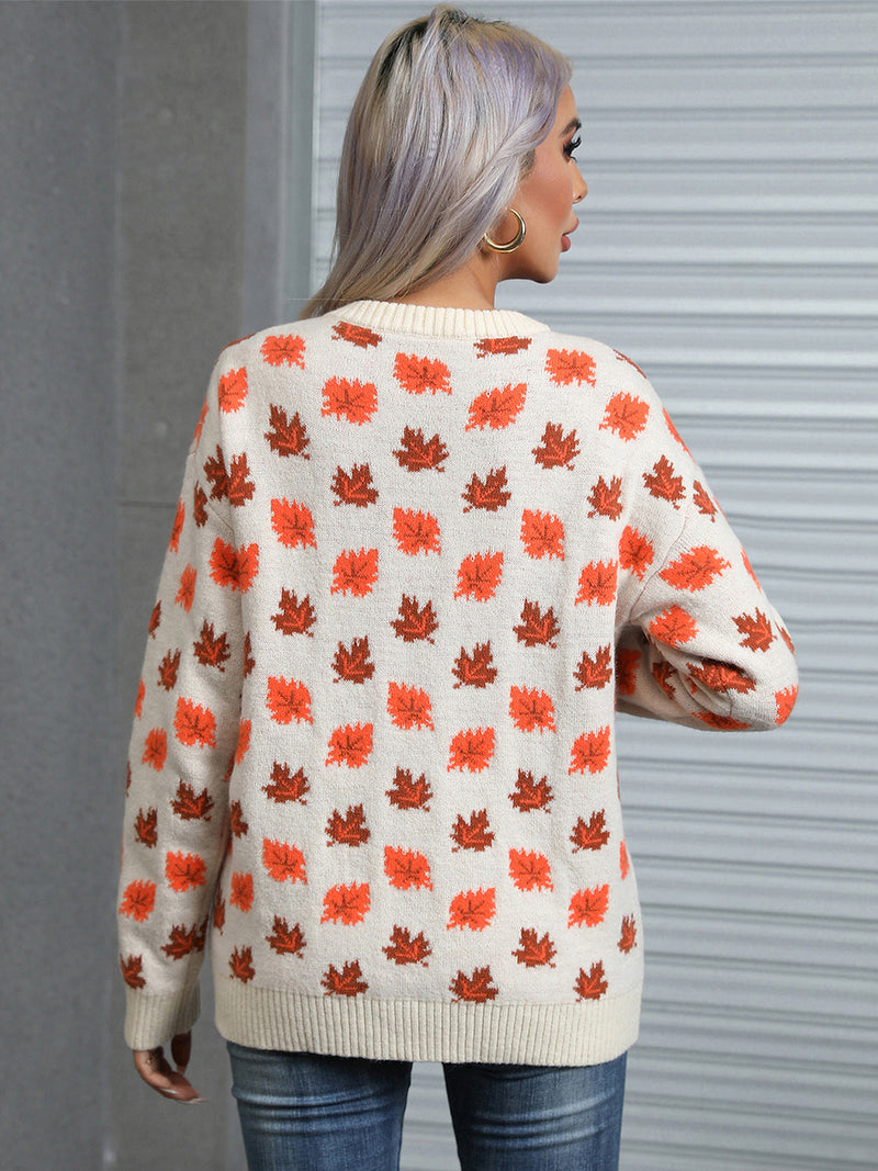 Well Tailored Sweater with a Graceful Silhouette