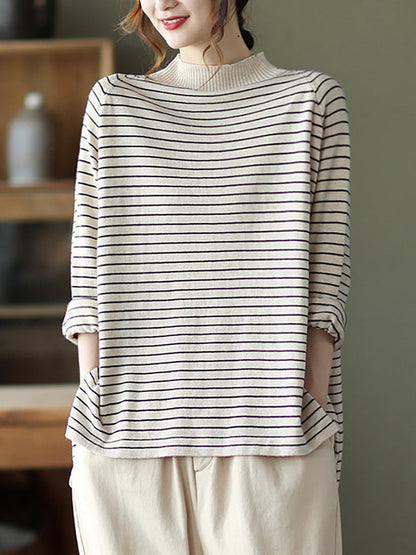 A Vintage Style Sweater with Delicate Timeless Details