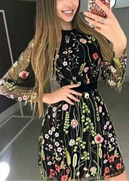 A Vintage Style Dress with Delicate Timeless Details