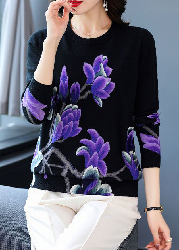 A Vintage Style Sweater with Delicate Timeless Details