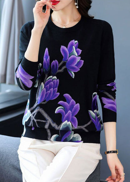 A Vintage Style Sweater with Delicate Timeless Details