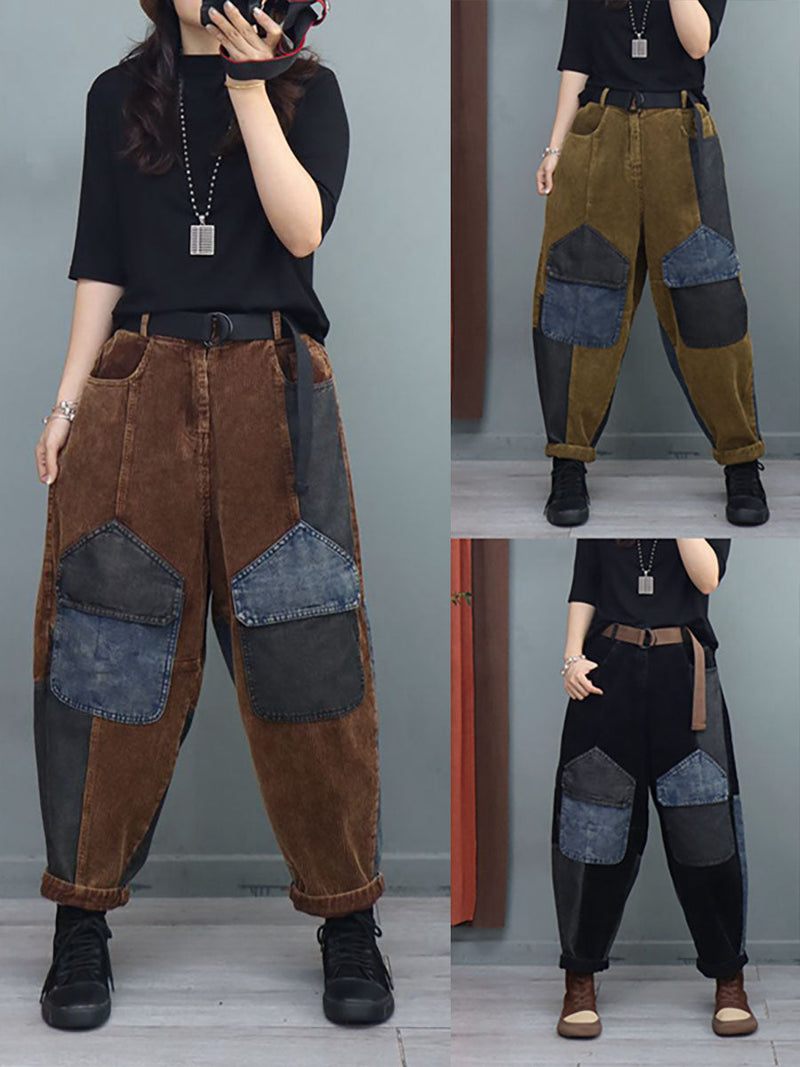 A Vintage Style Pants with Delicate Timeless Details