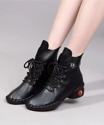 Classic Orthopedic Boots with Timeless Style