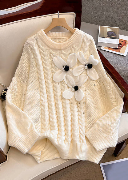 Beautifully Finished Sweater in a Timeless Design