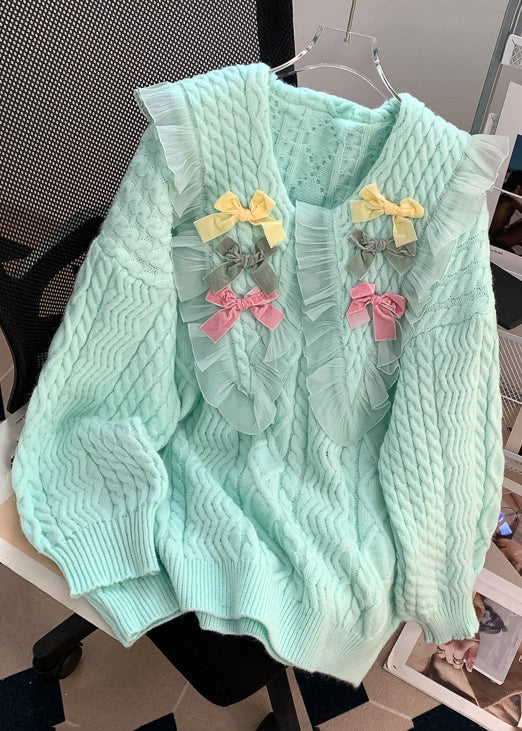 Vintage Inspired Sweater with a Contemporary Edge