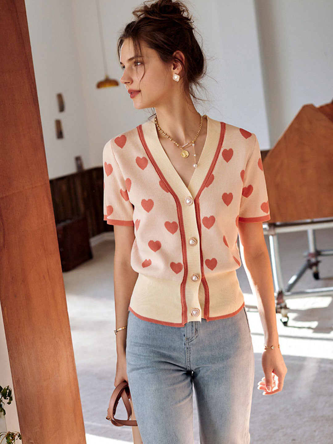 Vintage Inspired Cardigan with a Contemporary Edge