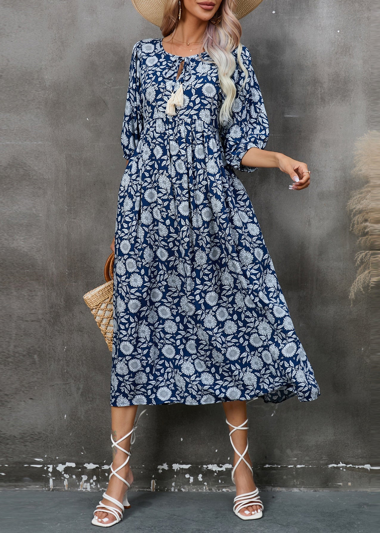 A Vintage Style Dress with Delicate Timeless Details