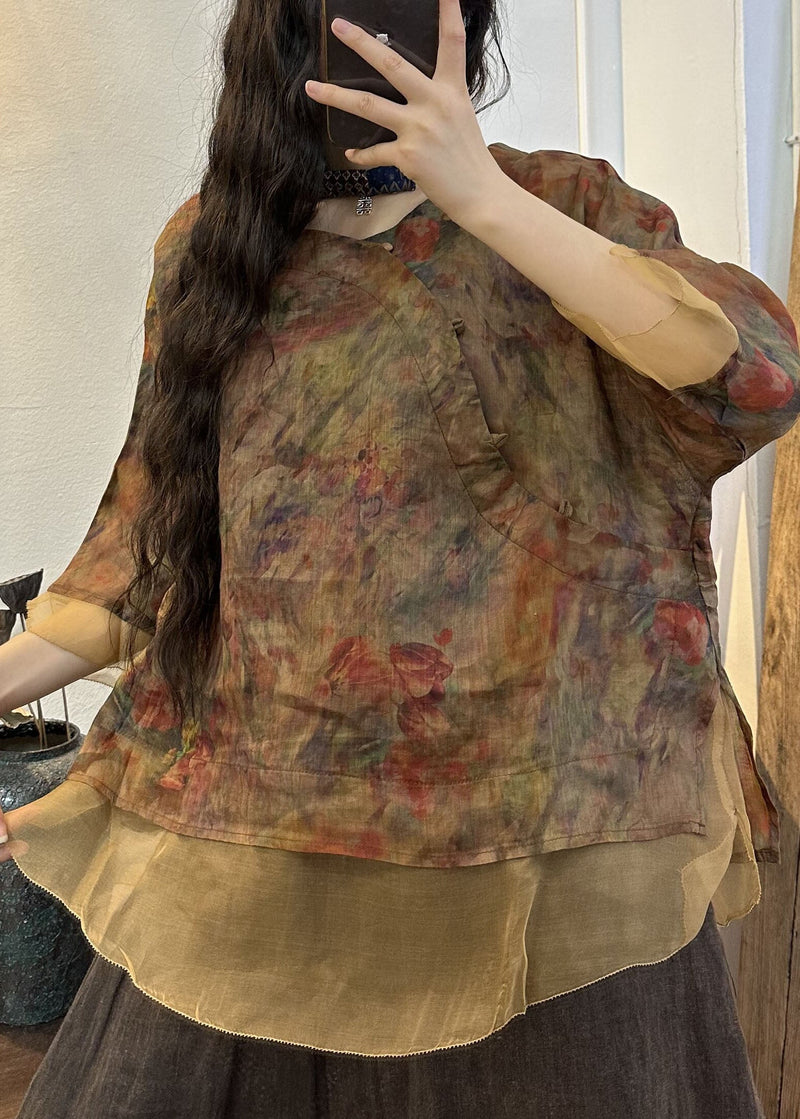 Gracefully Styled Blouse for Any Occasion