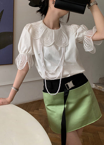 A Vintage Style Shirt with Delicate Timeless Details
