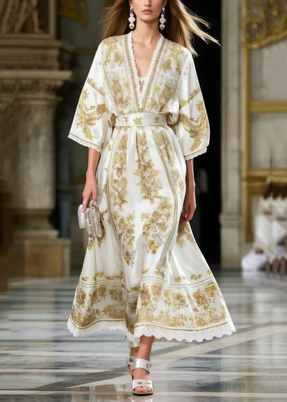 A Vintage Style Dress with Delicate Timeless Details