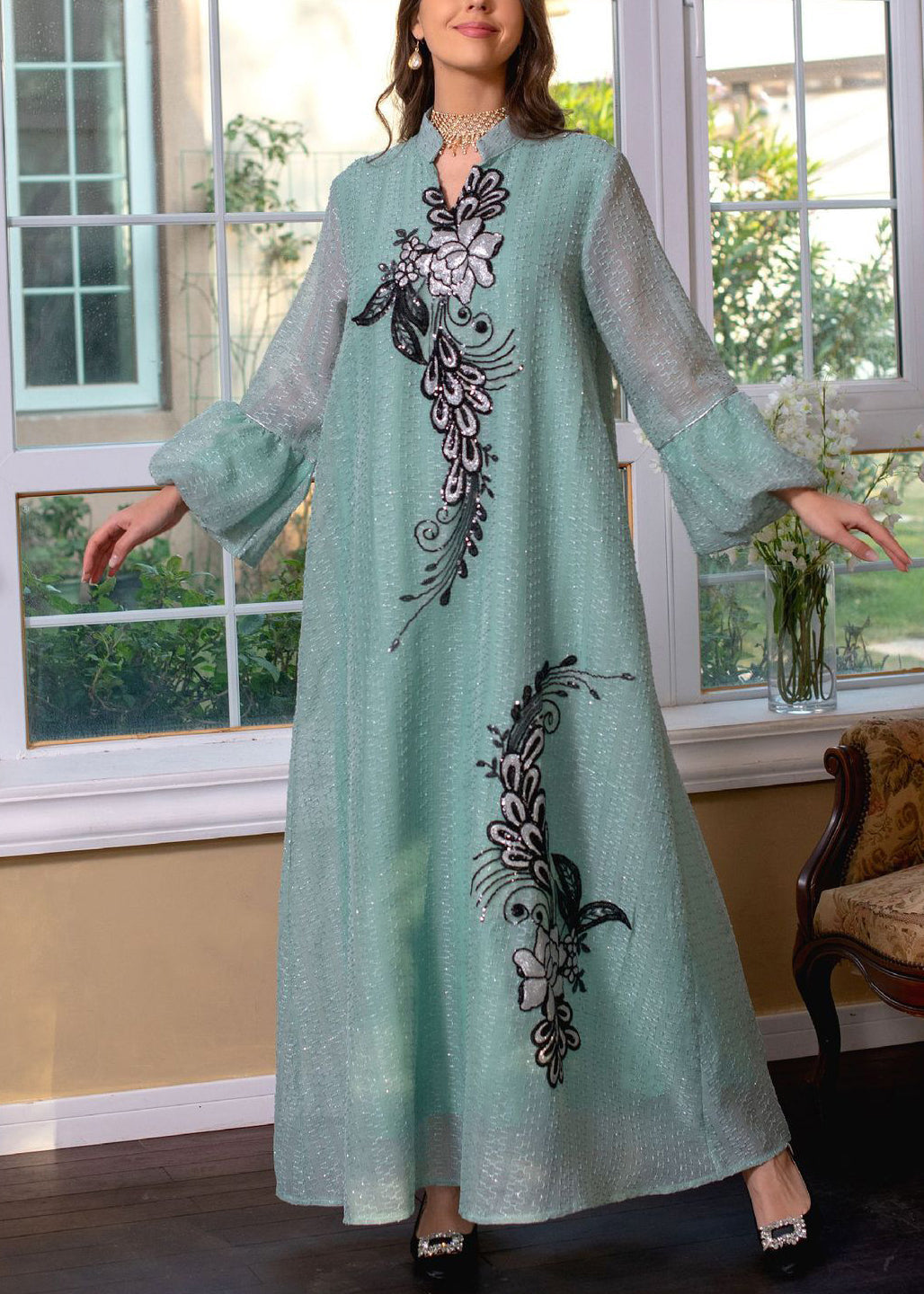 Elegantly Styled Dress for Everyday Wear