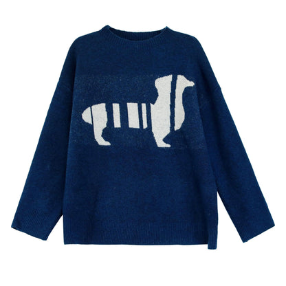 Vintage Inspired Sweater with a Contemporary Edge