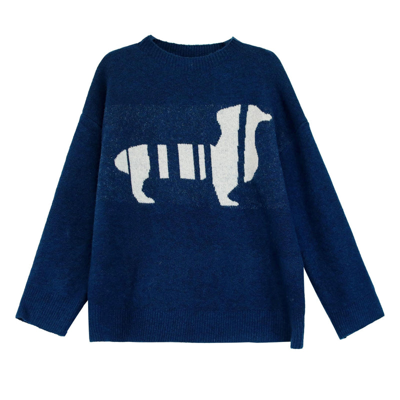 Vintage Inspired Sweater with a Contemporary Edge