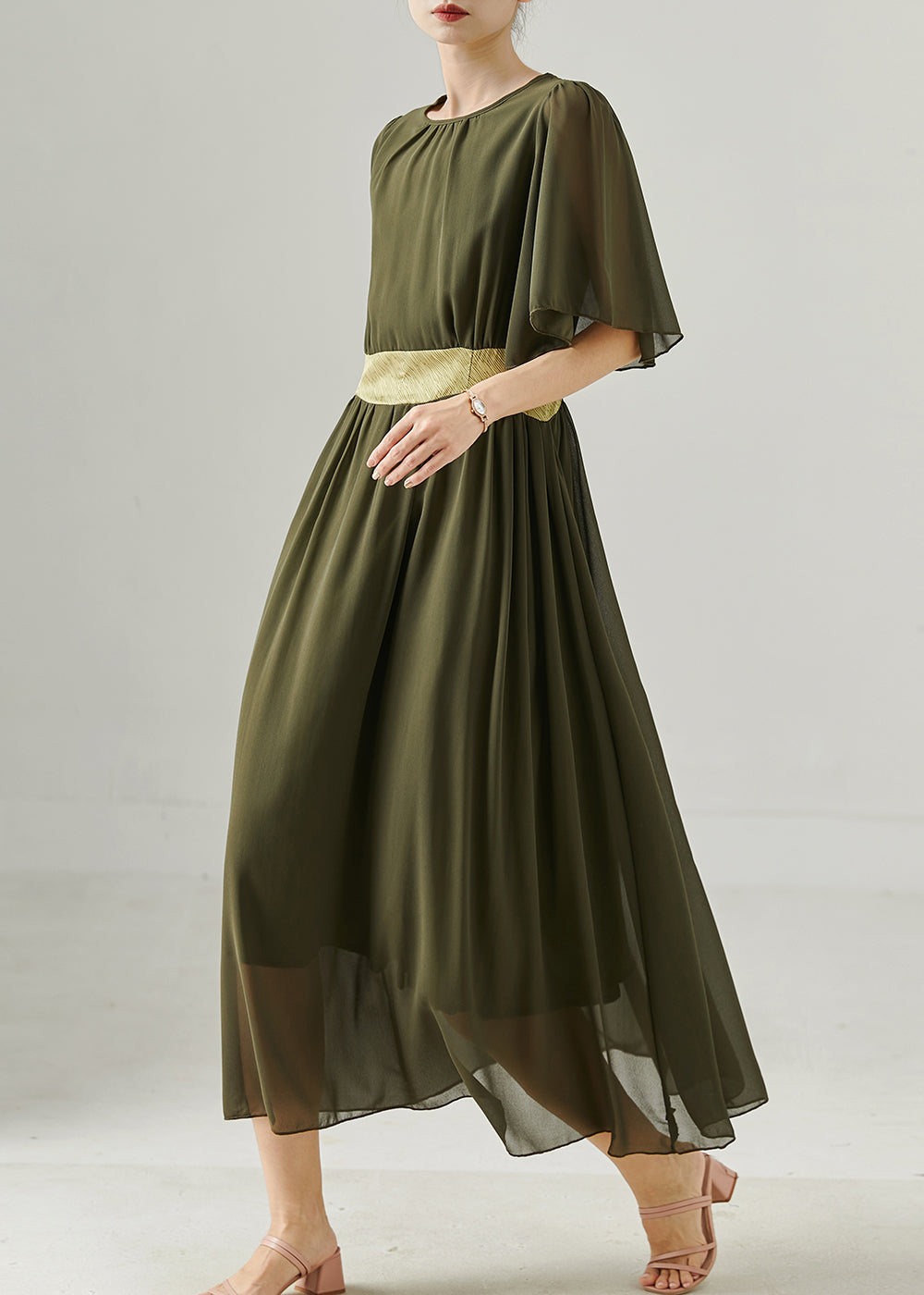 A Vintage Style Dress with Delicate Timeless Details